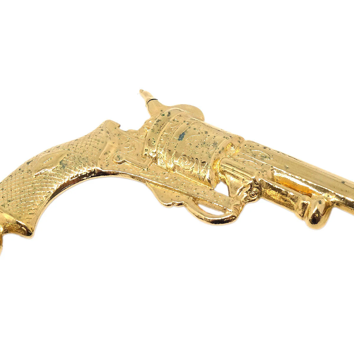Chanel Gun Brooch Pin Gold - Image 4