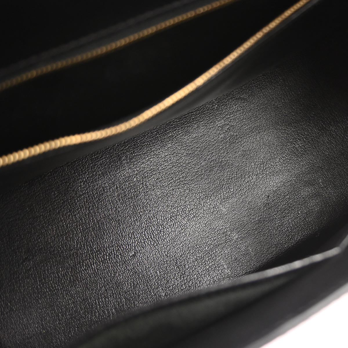 Hermes Black Box Calf Drag 2 32 Handbag - Image 7