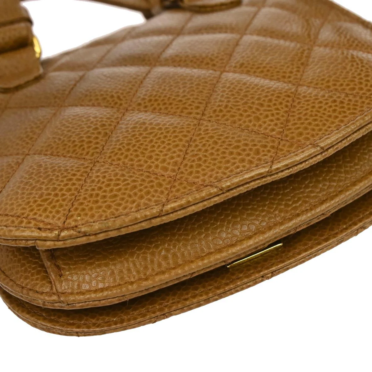 Chanel Brown Caviar Skin Waist Bum Bag #85/34 - Image 5