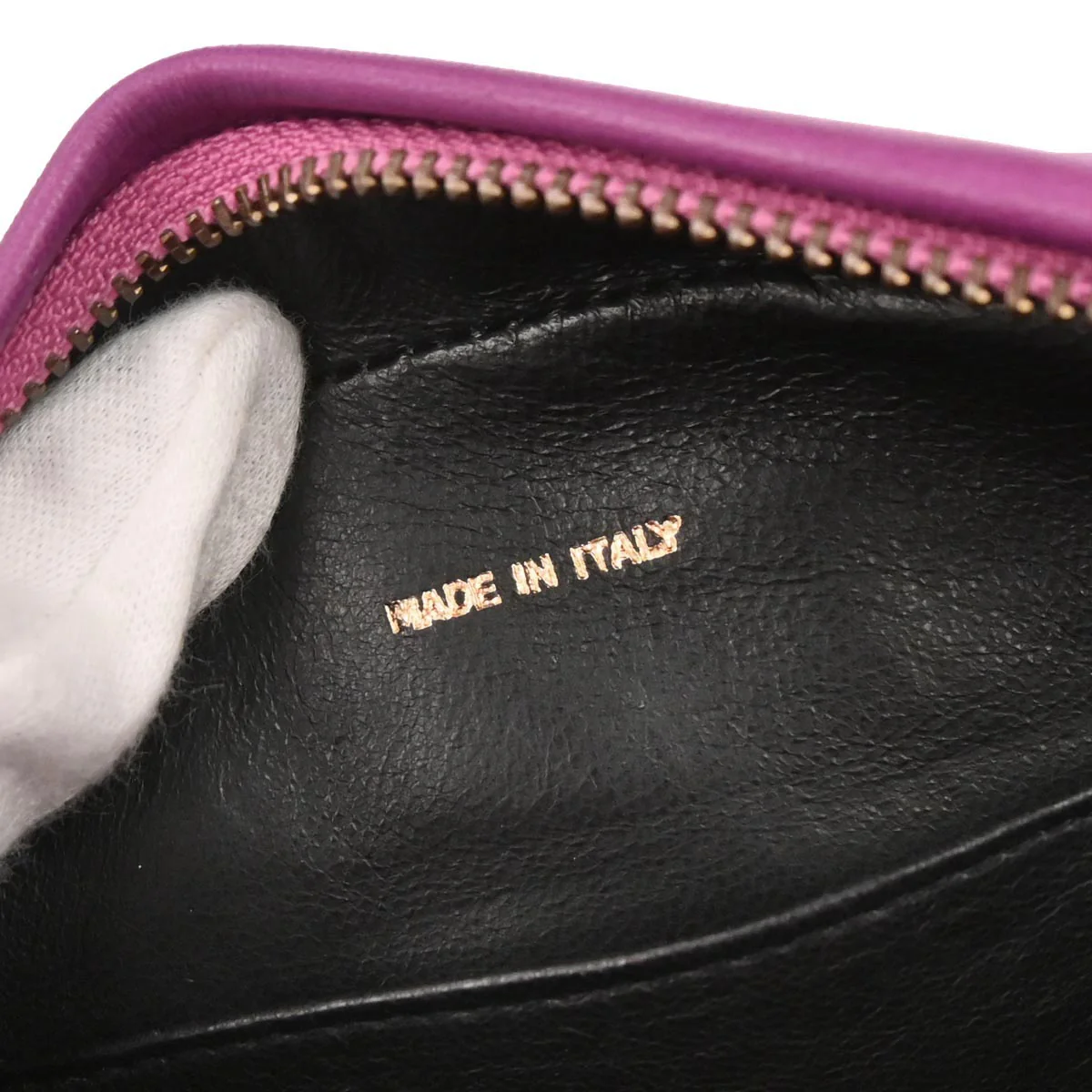 Chanel Purple Lambskin Camera Bag Mini - Image 9