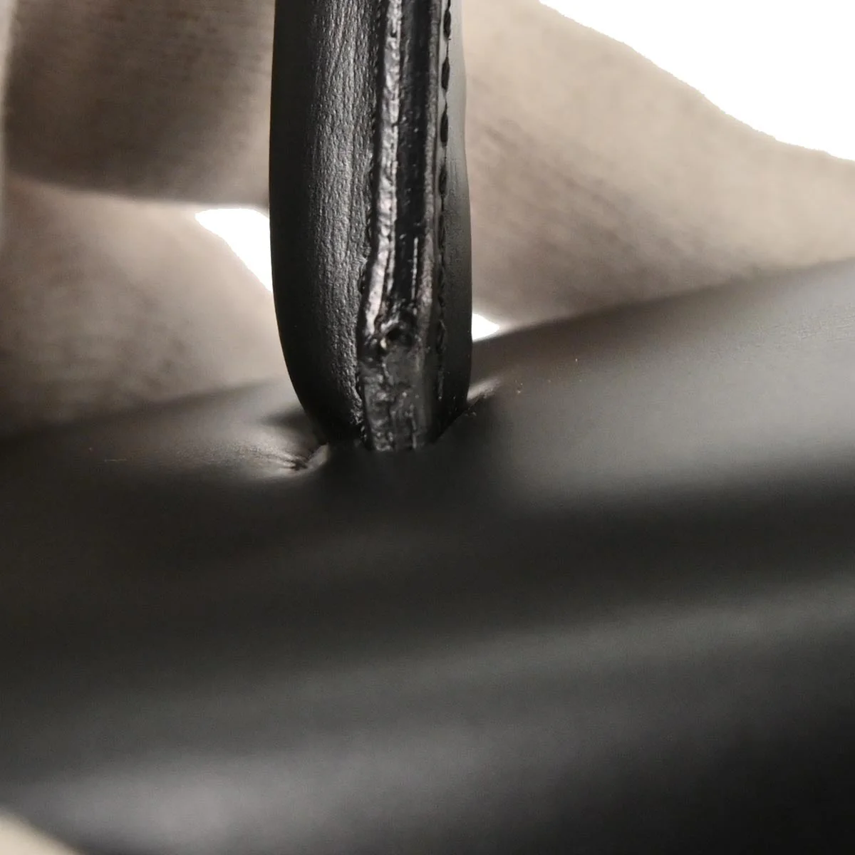 Cartier Black Leather Panthere Handbag - Image 10