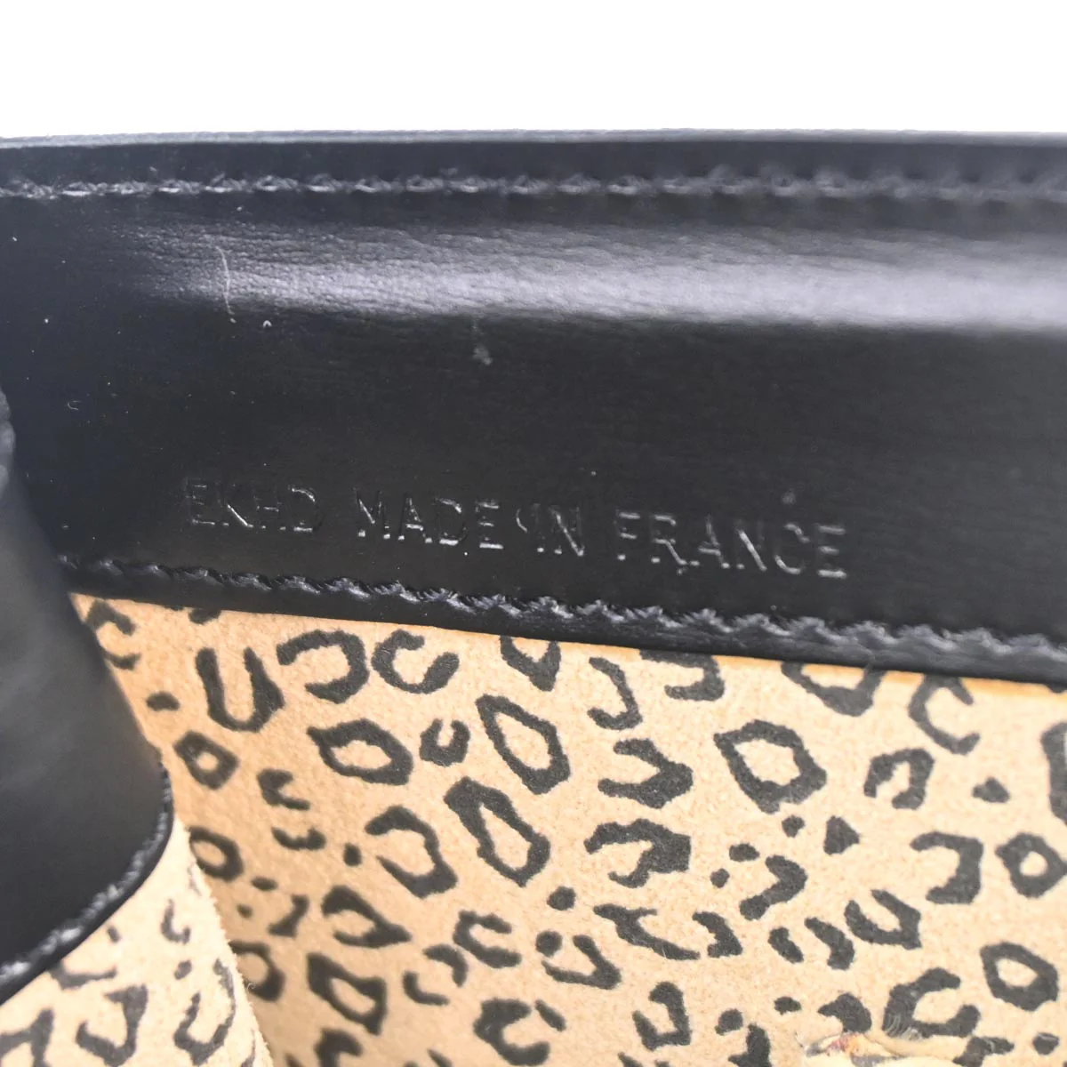 Cartier Black Leather Panthere Handbag - Image 12