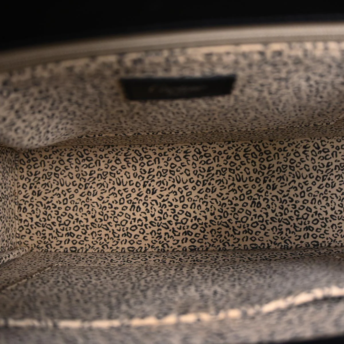 Cartier Black Leather Panthere Handbag - Image 8