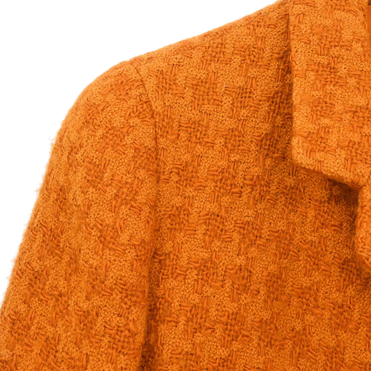 Chanel 1995 Single Breasted Jacket Orange #40 - Image 4