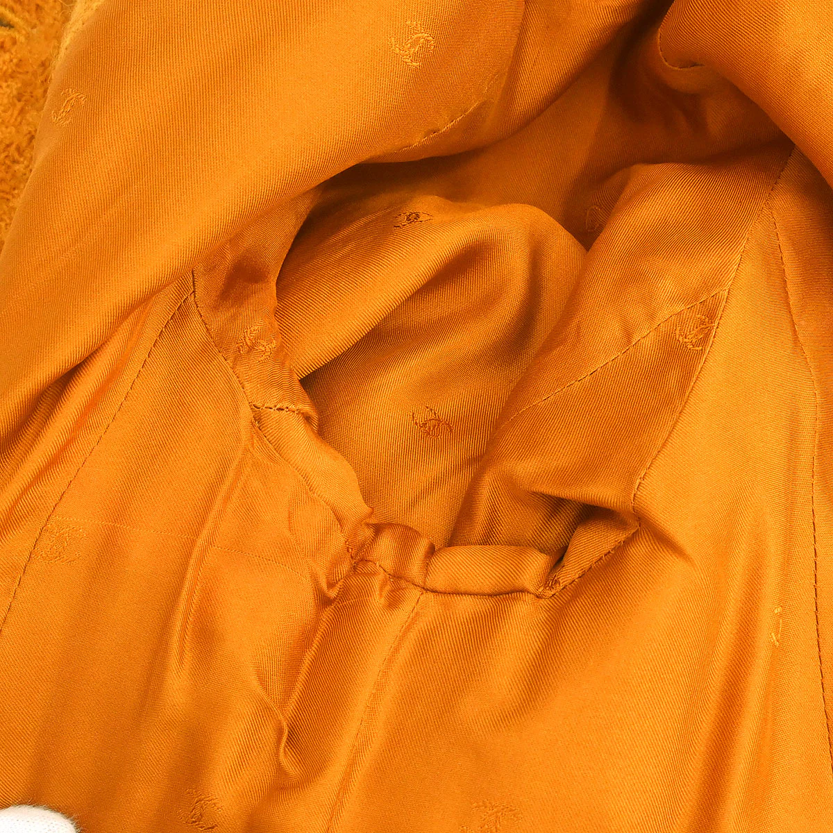 Chanel 1995 Single Breasted Jacket Orange #40 - Image 8