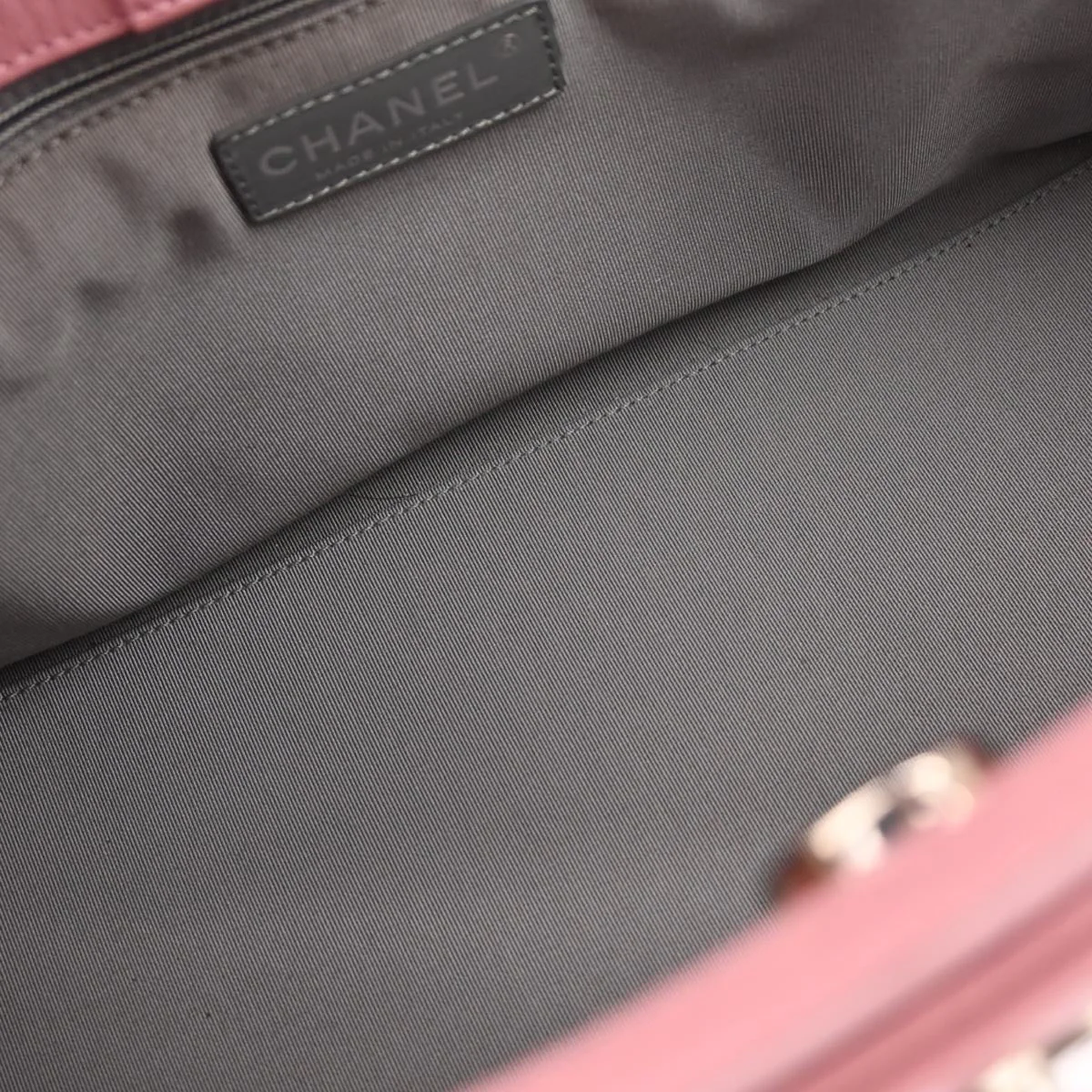 Chanel 2014-2015 Pink Deerskin Executive Cerf Tote Bag - Image 8