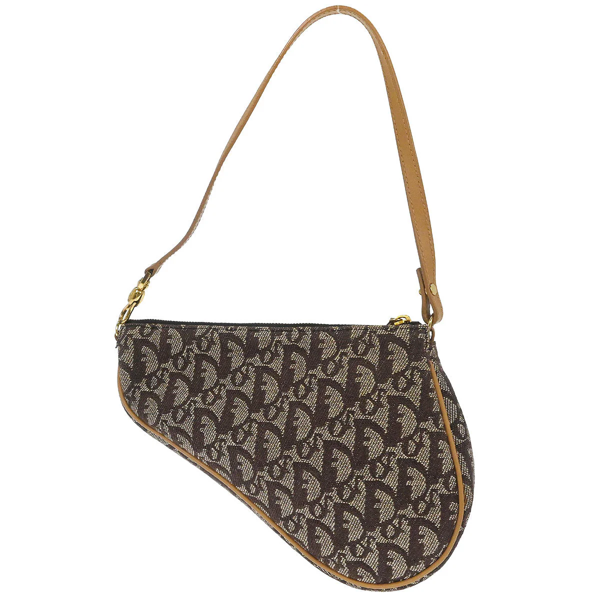 Christian Dior Brown Trotter Saddle Handbag - Image 2