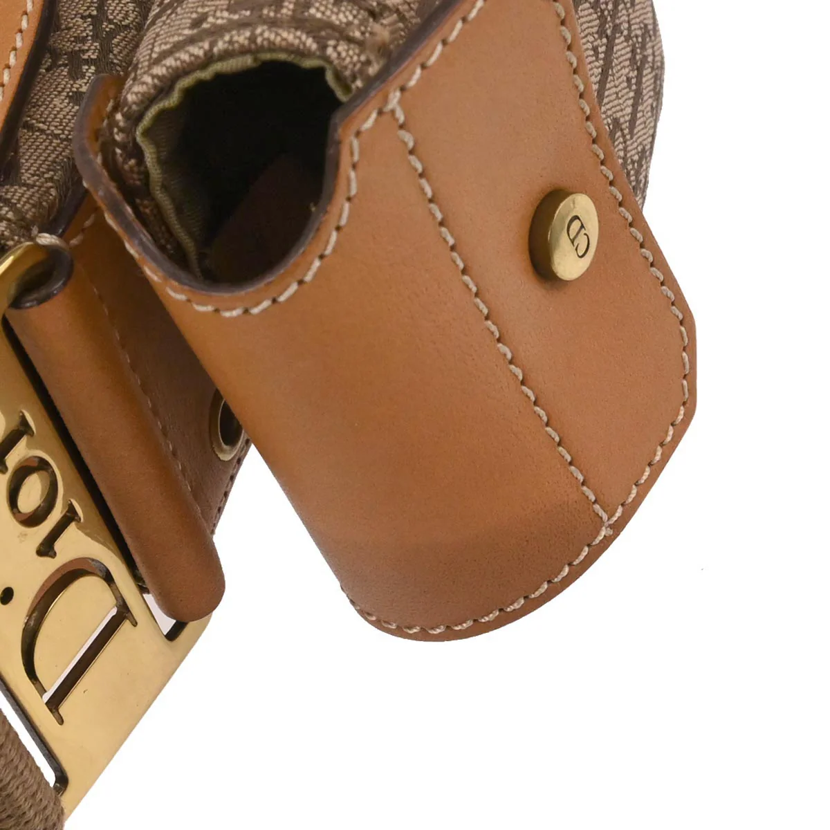 Christian Dior Brown Trotter Street Chic Columbus Shoulder Bag - Image 4