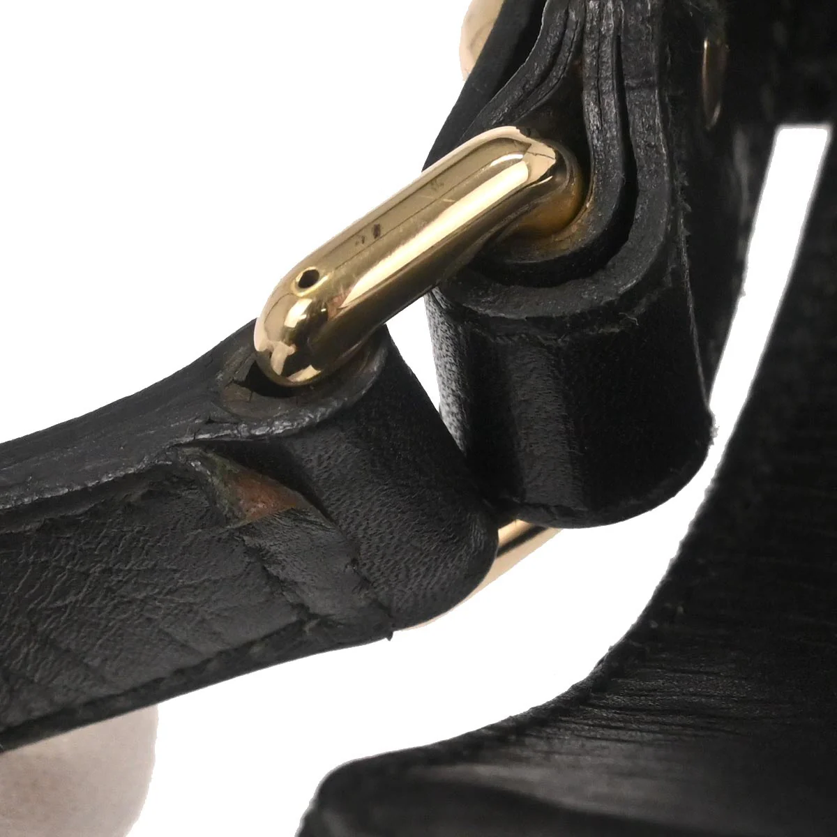Gucci Black GG Horsebit Handbag - Image 12