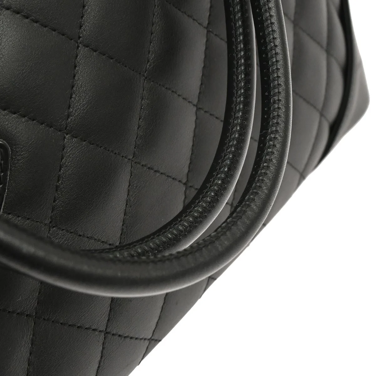 Chanel Black Calfskin Cambon Ligne Tote Handbag - Image 6