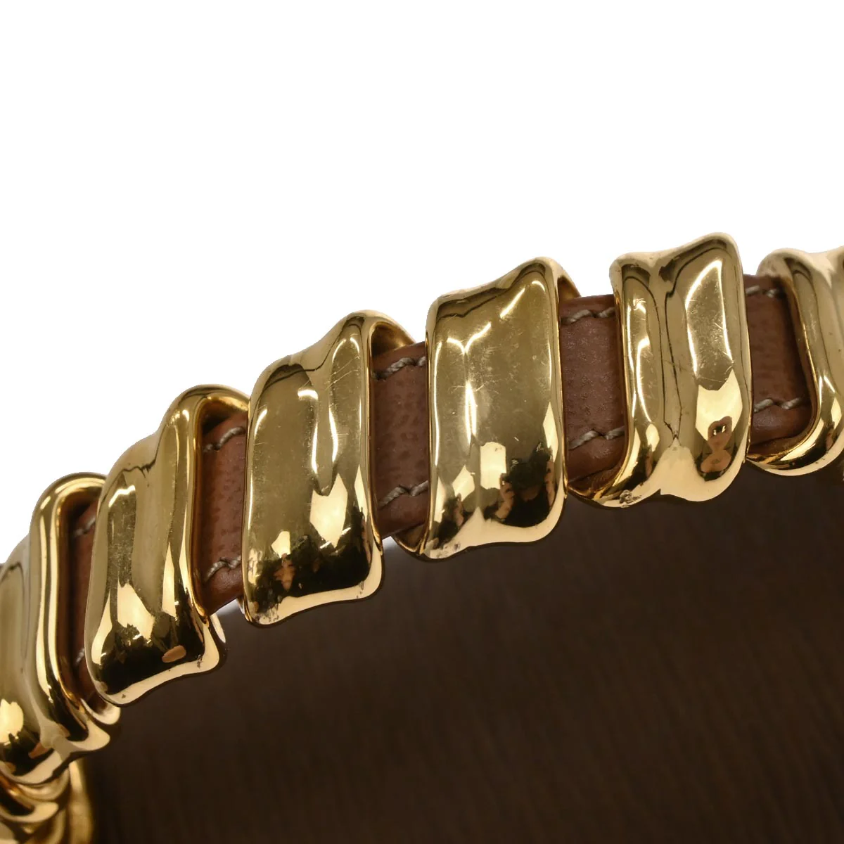 Loewe Brown Leather Velasquez Handbag - Image 12