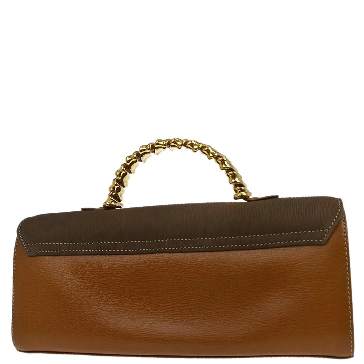 Loewe Brown Leather Velasquez Handbag - Image 2