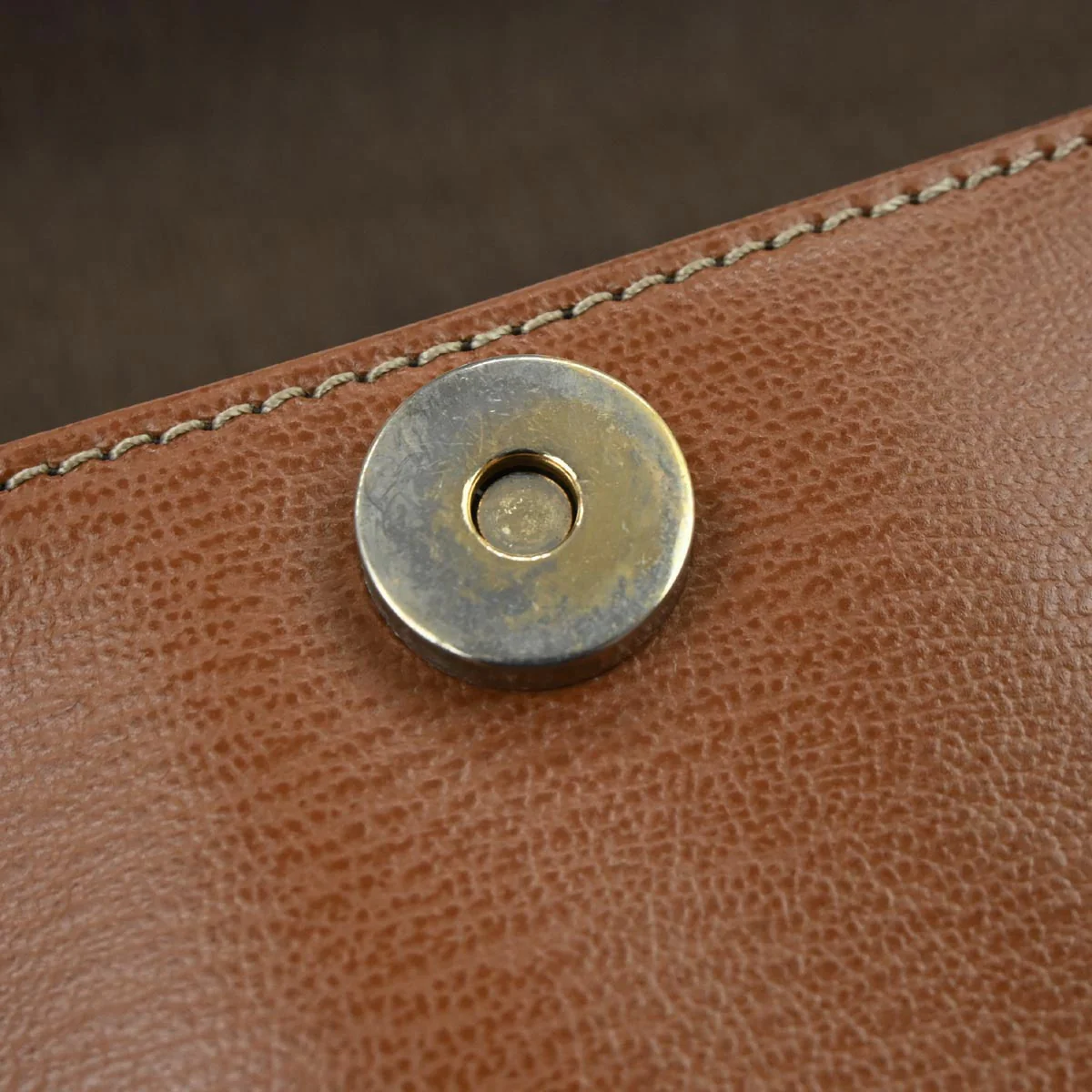 Loewe Brown Leather Velasquez Handbag - Image 6