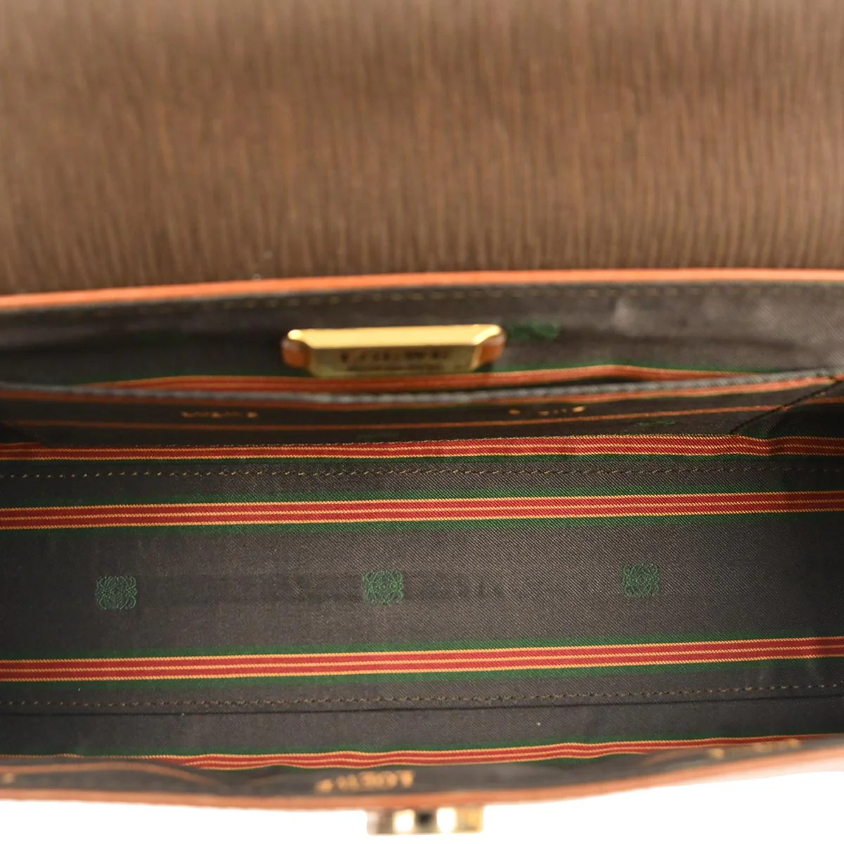 Loewe Brown Leather Velasquez Handbag - Image 8
