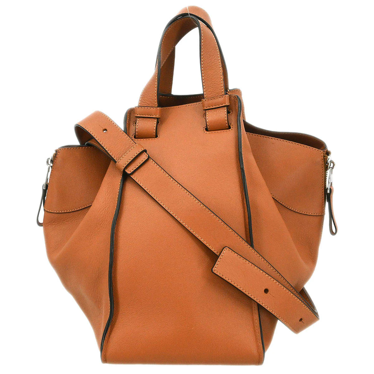 Loewe Brown Hammock 2way Shoulder Tote Handbag - Image 2
