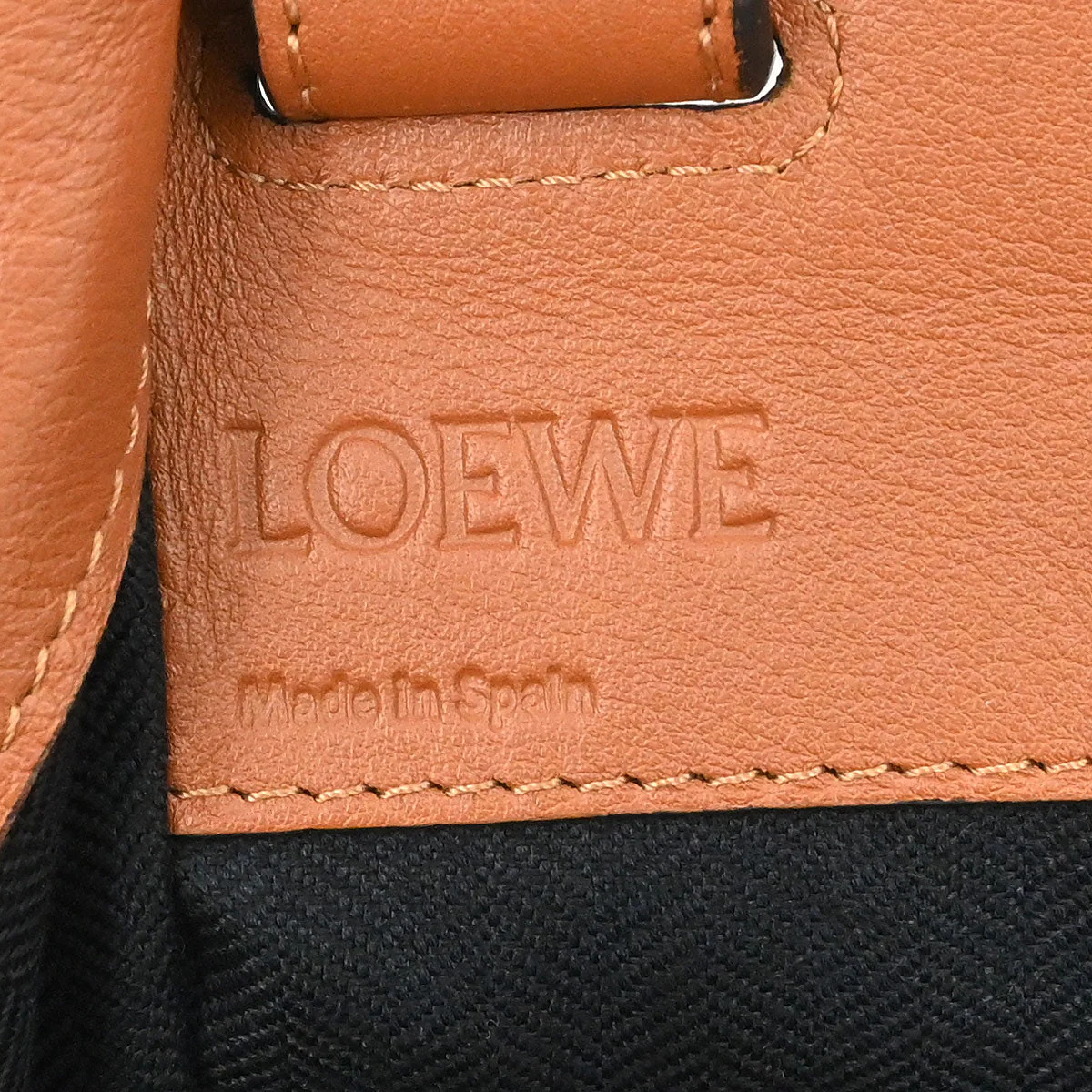 Loewe Brown Hammock 2way Shoulder Tote Handbag - Image 8