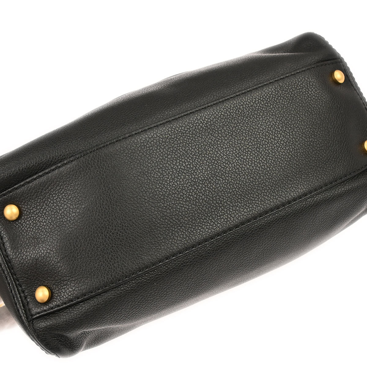 Chanel 2003-2004 Black Calfskin Chain Handbag - Image 6