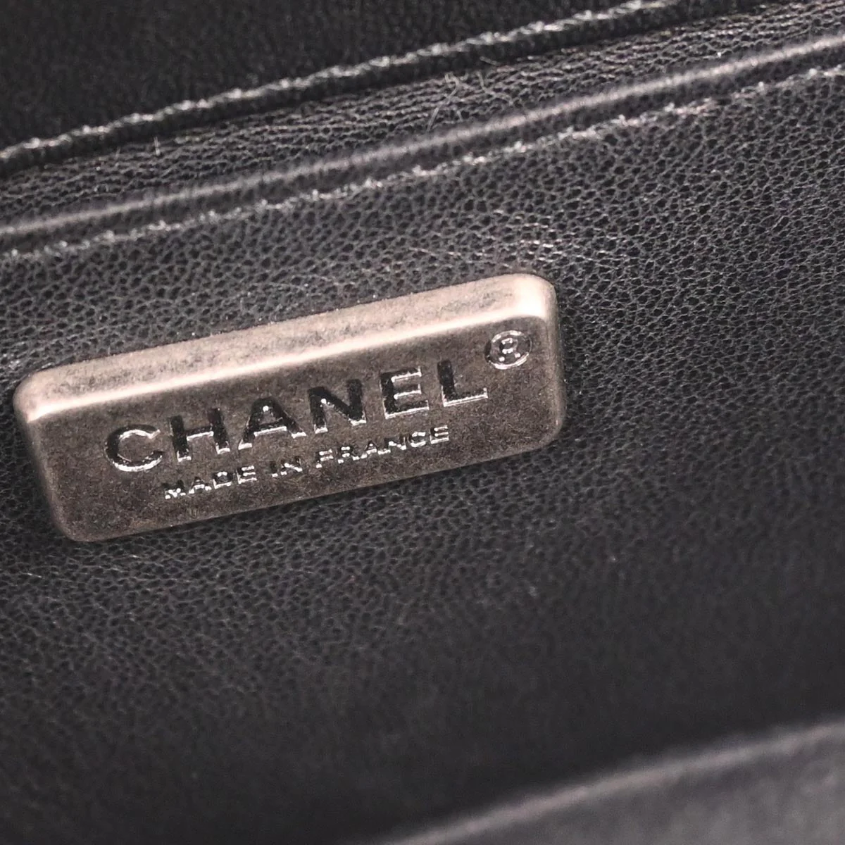 Boy Chanel Black Lambskin Fur Small Chain Shoulder Bag - Image 9