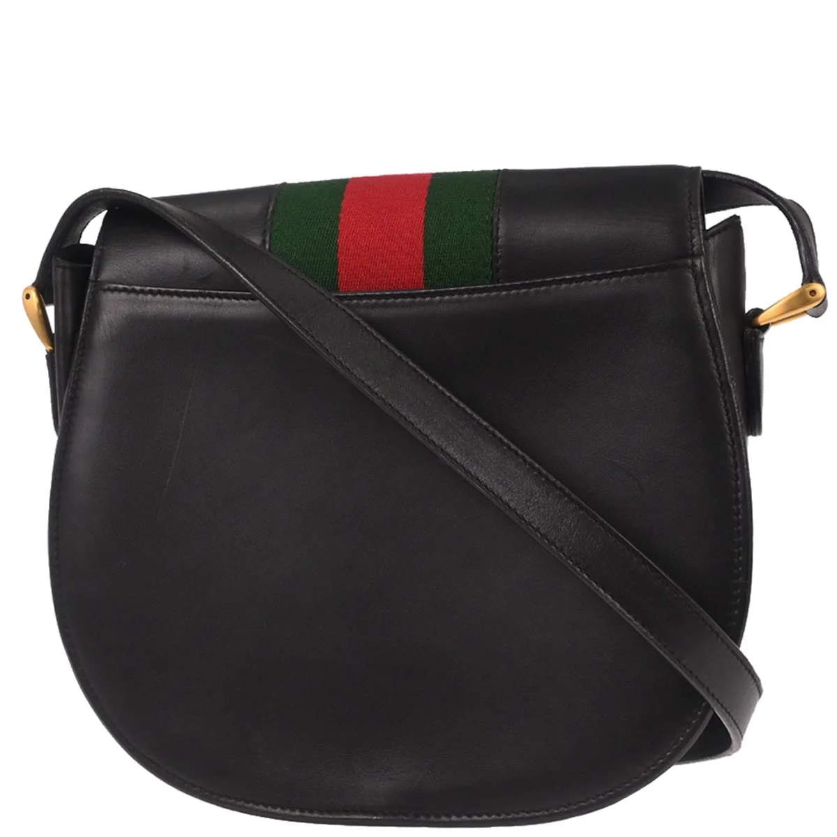 Gucci Black Leather Sherry Shoulder Bag - Image 2