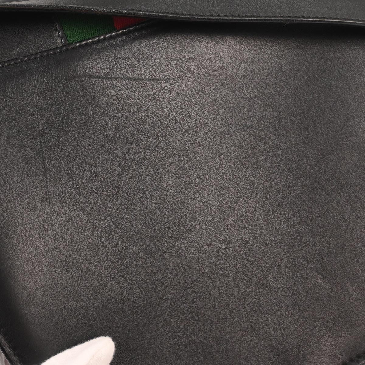 Gucci Black Leather Sherry Shoulder Bag - Image 3