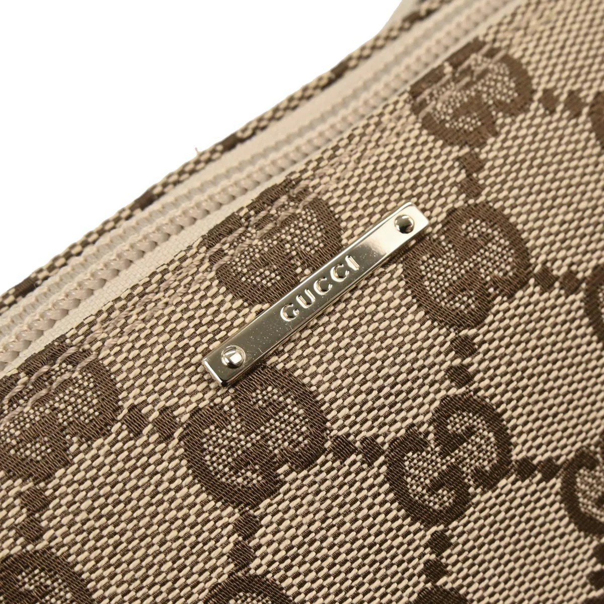 Gucci Beige GG Handbag - Image 5