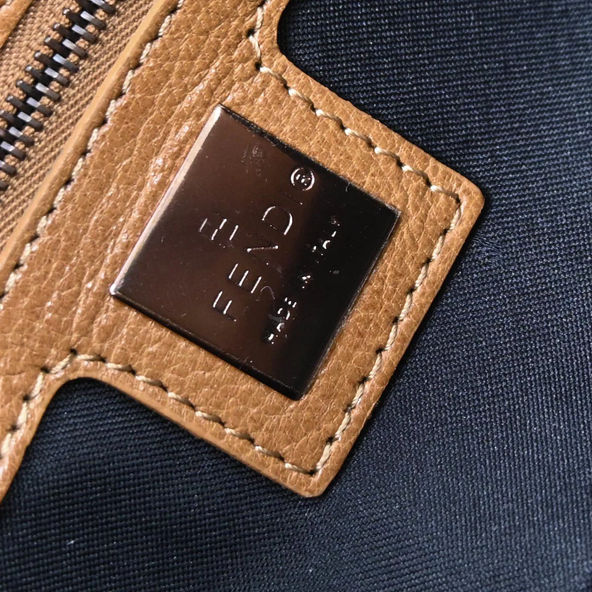 Fendi Brown Leather Handbag - Image 10