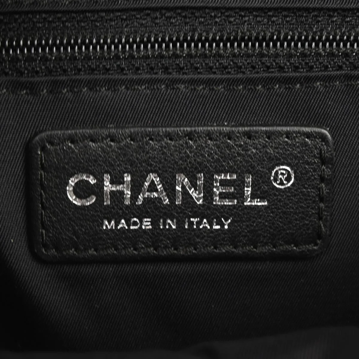 Chanel Black Pony Hair Canvas Sport Line Flap Chain Shoulder Bag - Image 10