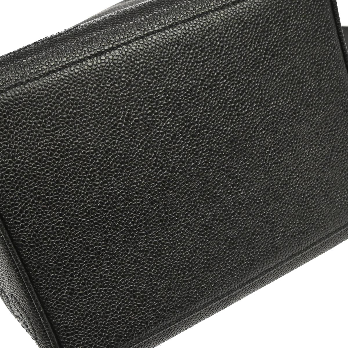 Chanel Black Caviar Skin Triple CC Bucket Shoulder Bag - Image 5