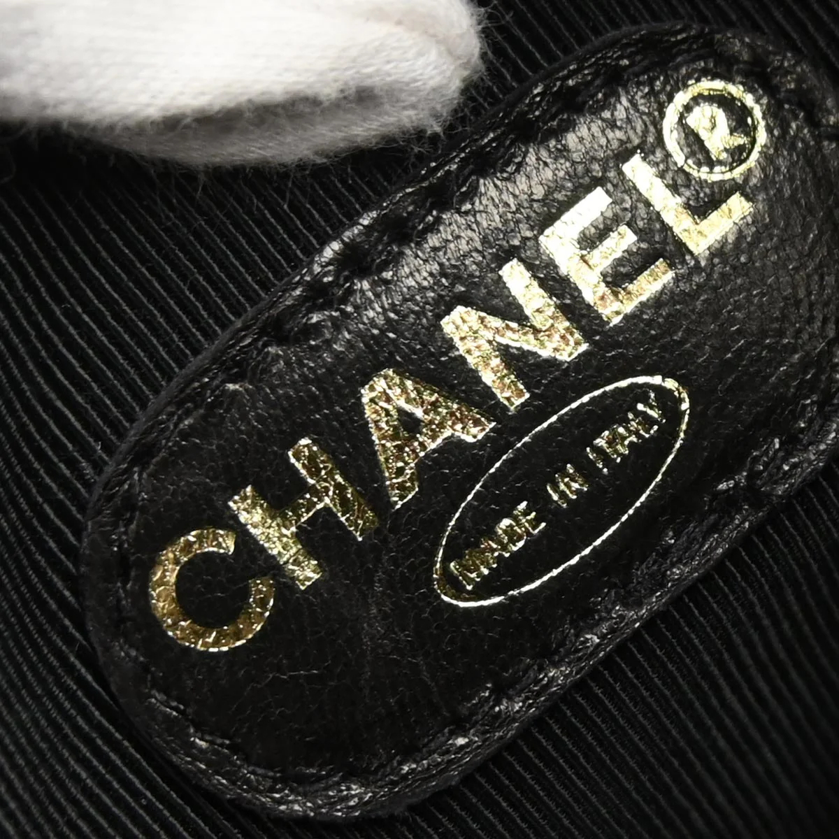 Chanel Black Caviar Skin Triple CC Bucket Shoulder Bag - Image 8
