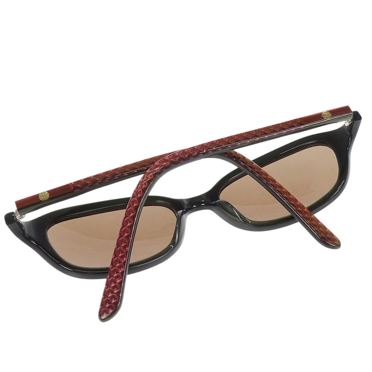Chanel Sunglasses Eyewear Brown Small Good - Image 7