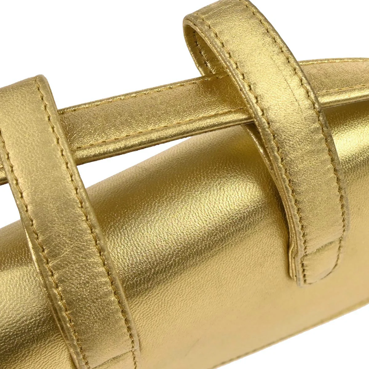 Loewe Gold Leather Waist Bum Bag #70 - Image 7