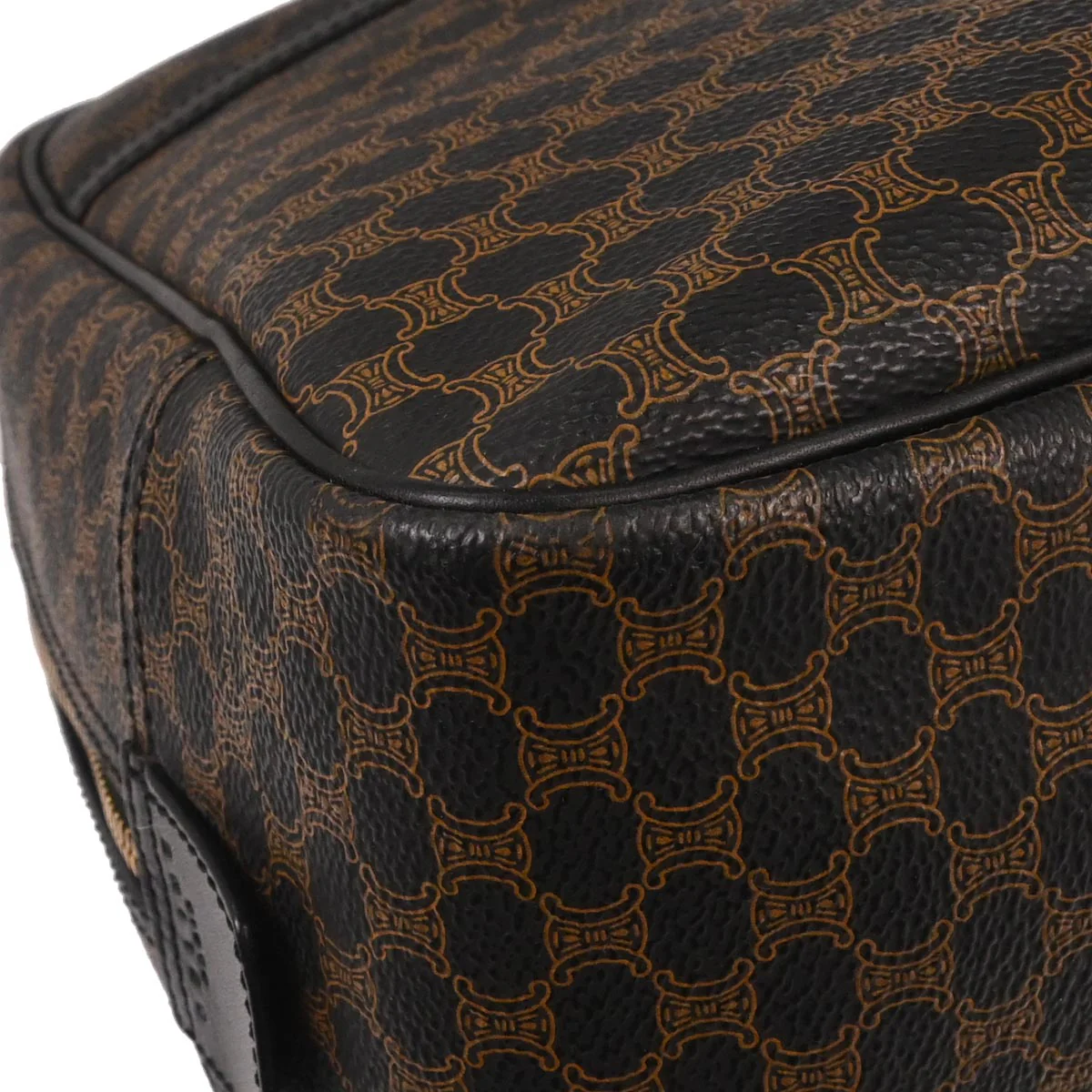 Celine Black Macadam Handbag - Image 5