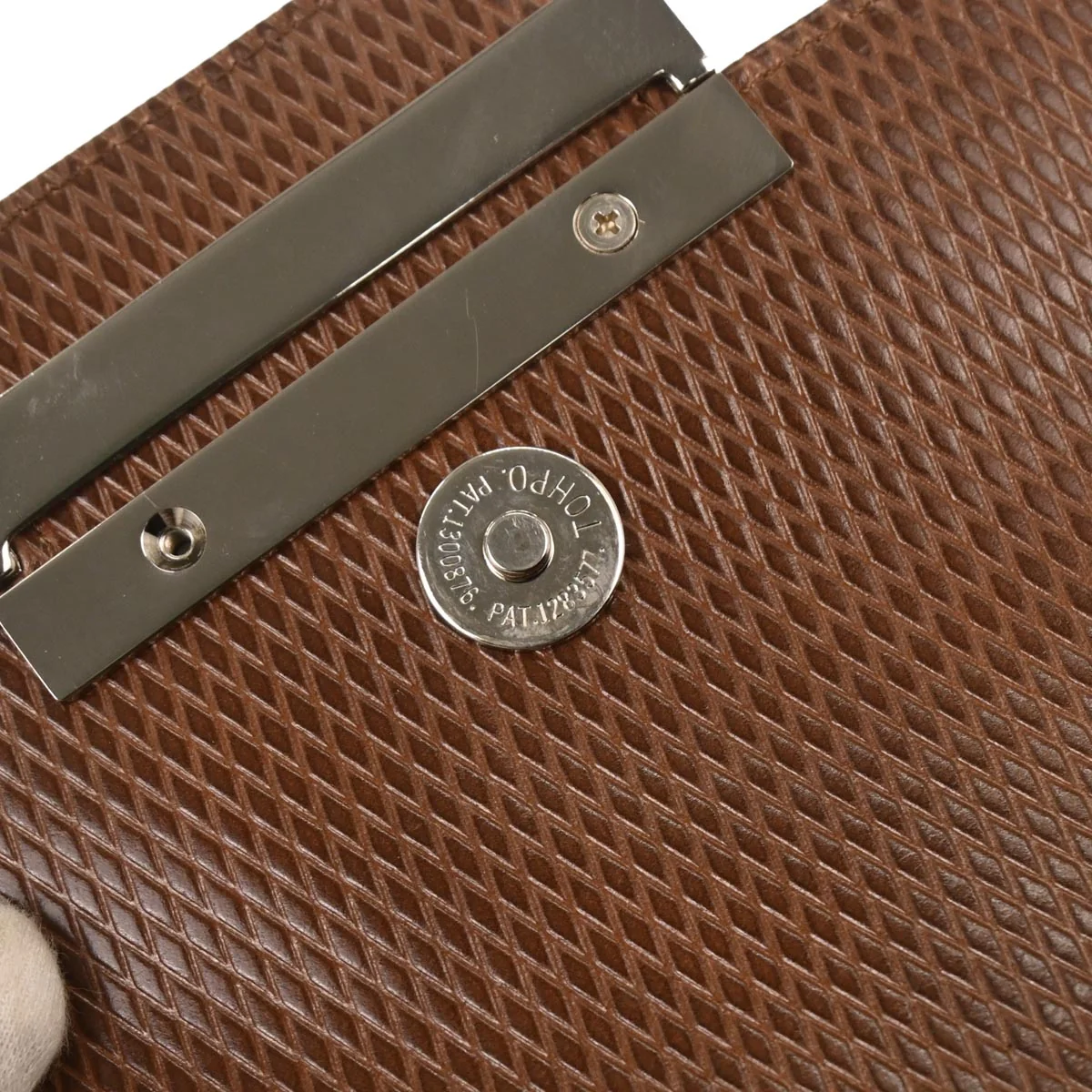Yves Saint Laurent Brown Shoulder Bag - Image 7