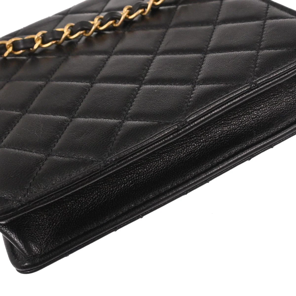 Chanel 2019 Black Lambskin Shoulder Bag - Image 3