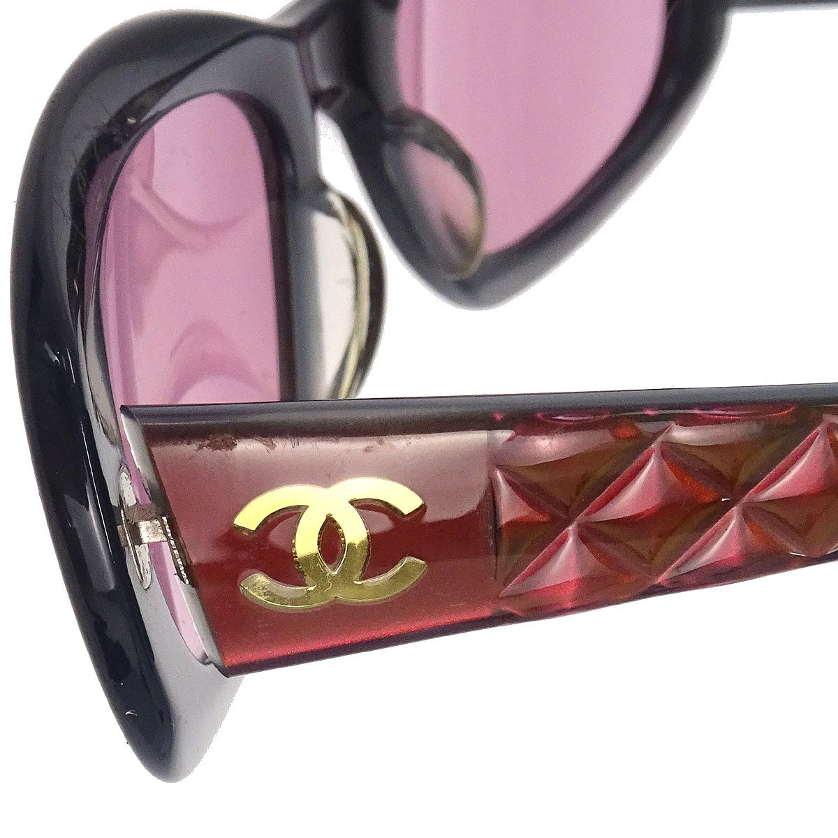 Chanel Sunglasses Eyewear Pink Small Good - Image 6