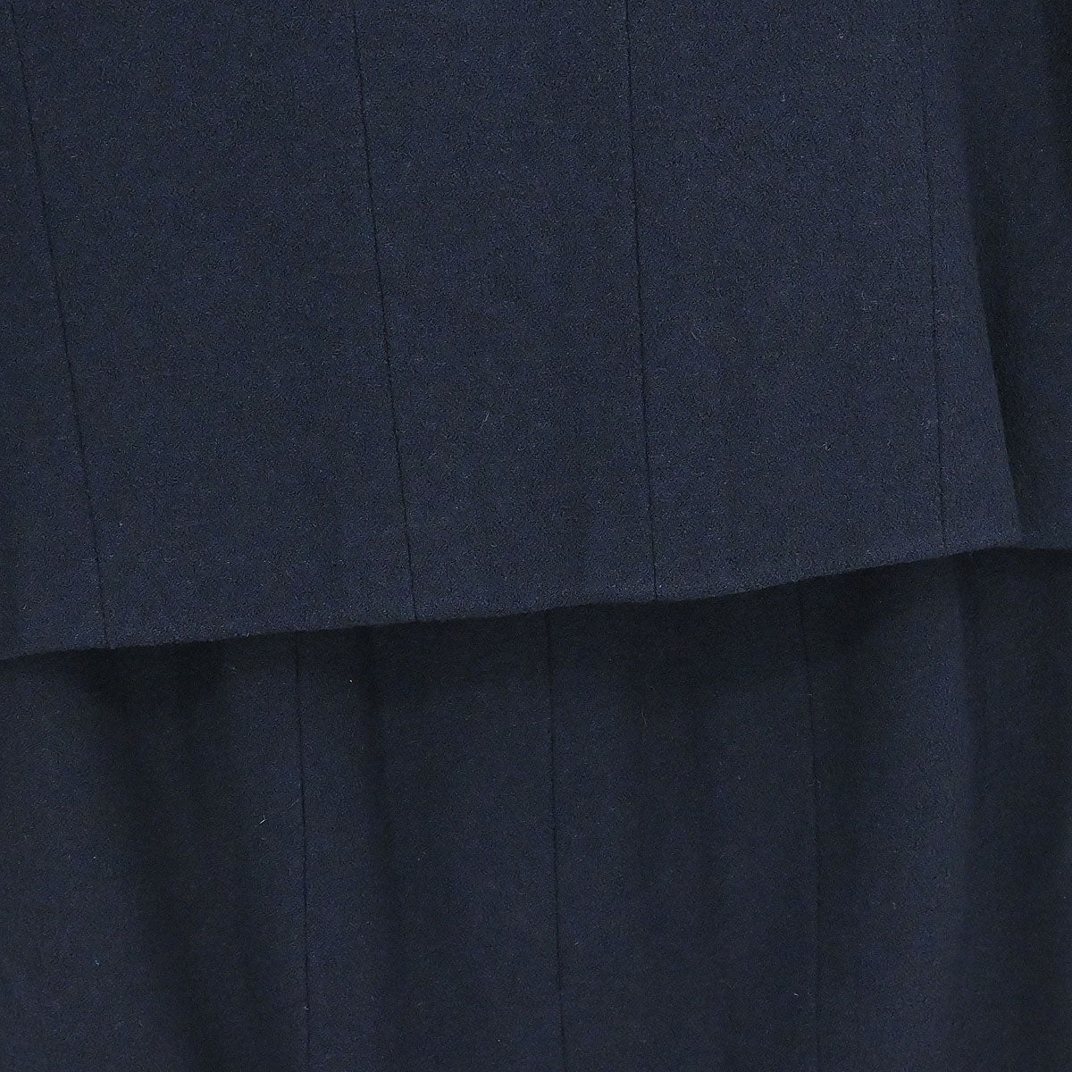Chanel Setup Suit Jacket Skirt Navy - Image 4