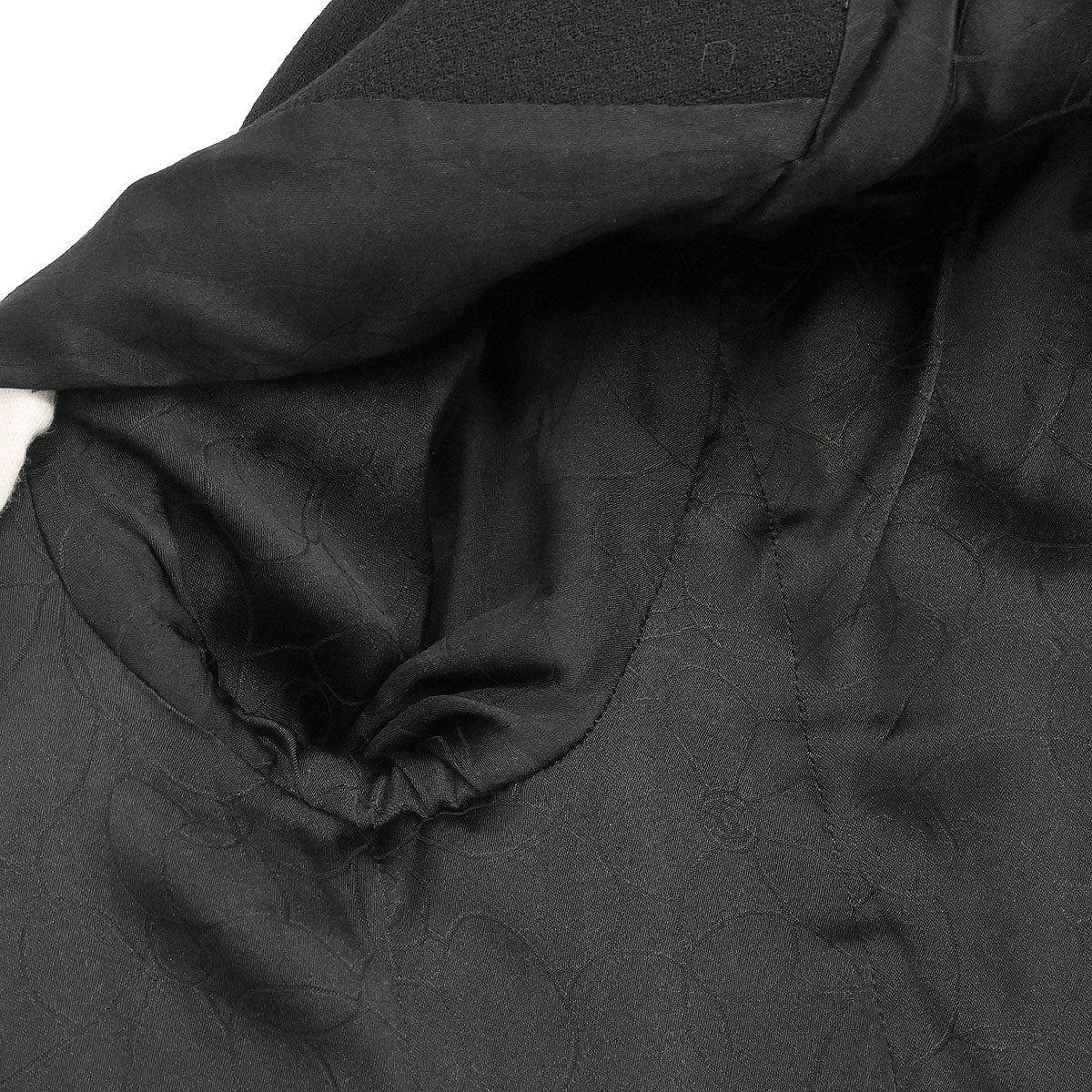 Chanel 2005 Emblem Single Breasted Jacket Black #38 - Image 9