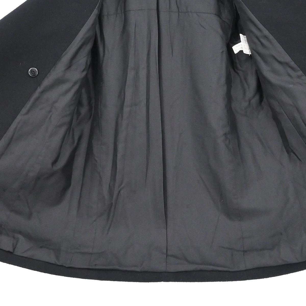 Chanel 1996 Double Breasted Jacket Black #38 - Image 7