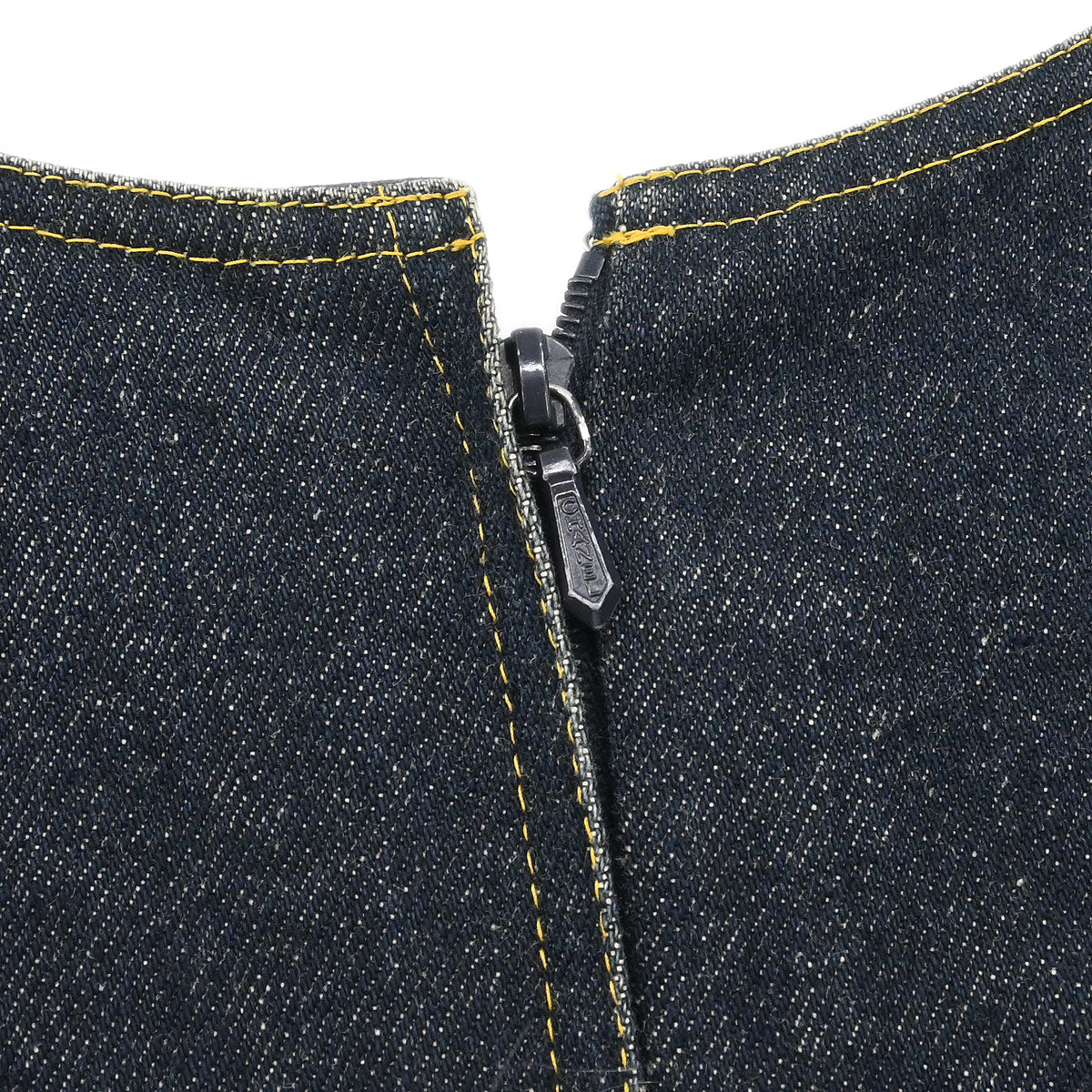 Chanel Sleeveless Denim Dress Navy #38 - Image 3