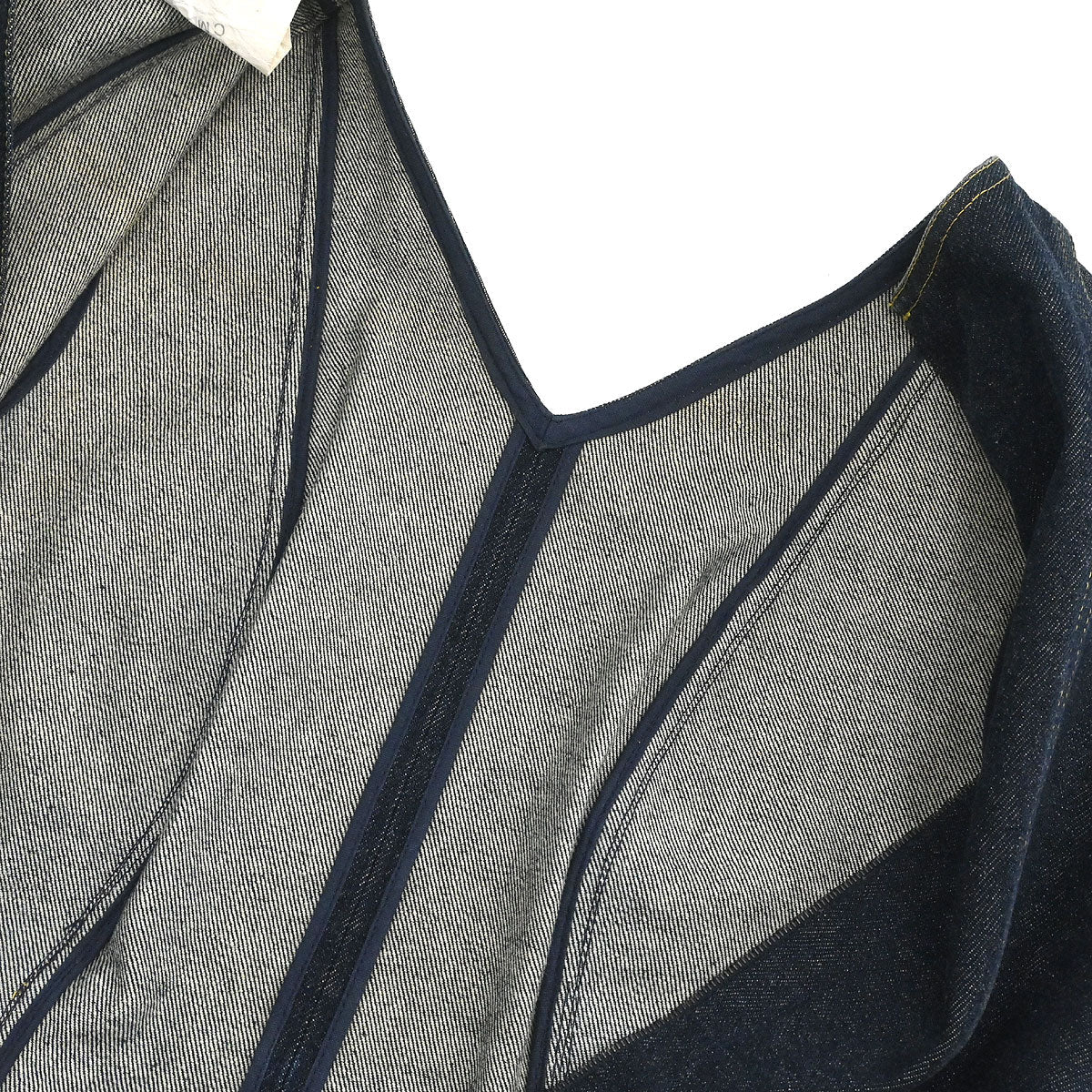 Chanel Sleeveless Denim Dress Navy #38 - Image 8