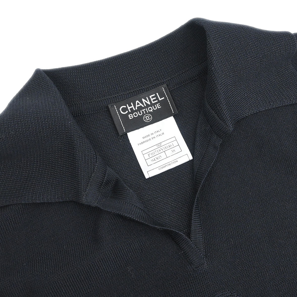 Chanel 1998 Sleeveless Top Black #38 - Image 3