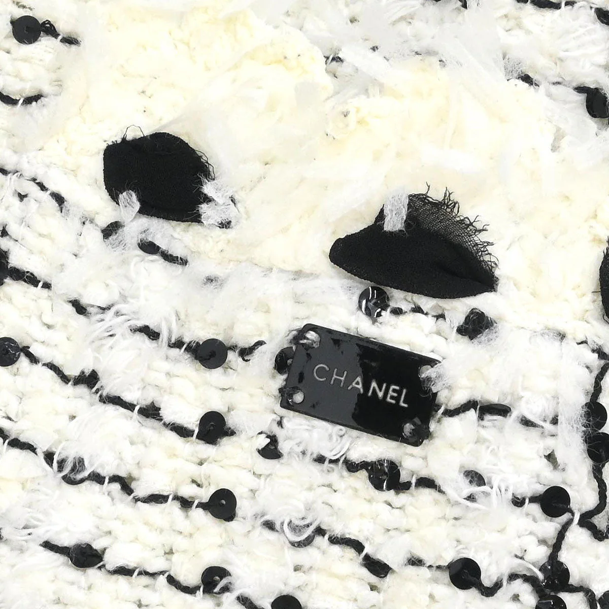 Chanel 2005 Single Breasted Jacket White #34 - Image 6