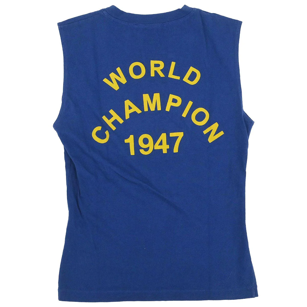 Christian 2002 Dior Sleeveless Tank Top Blue #36 - Image 2