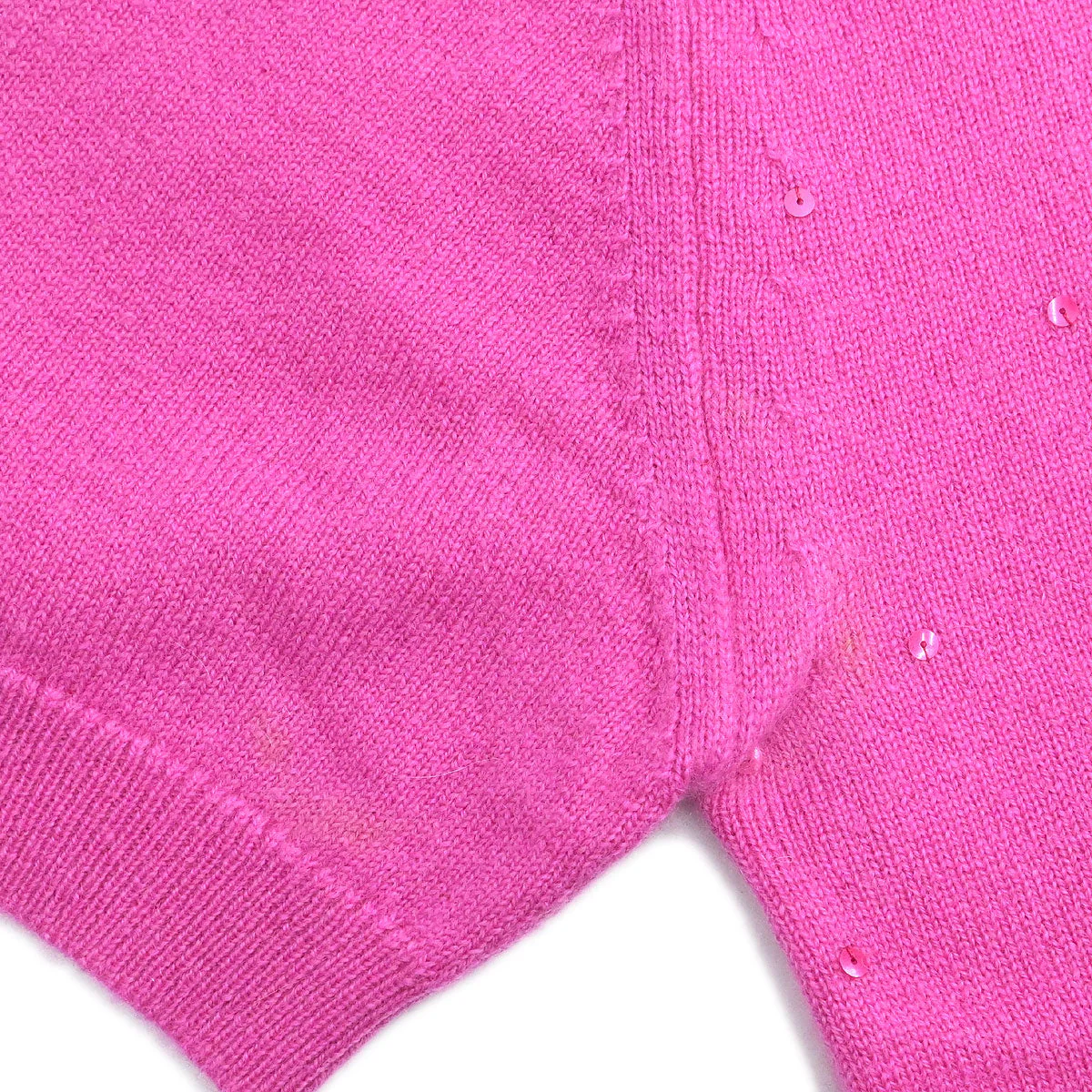 Chanel 1996 Short Sleeve Sweater Top Pink #38 - Image 3