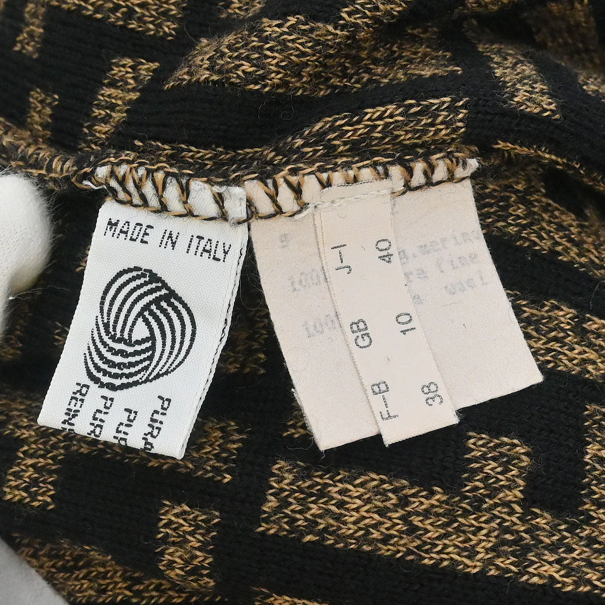 Fendi Top Zucca Brown #40 - Image 10