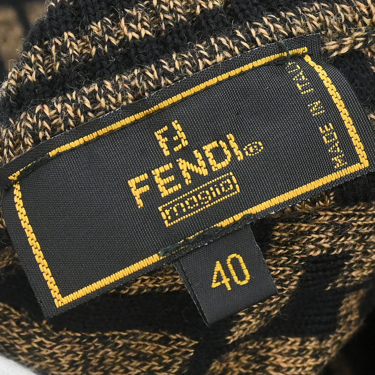 Fendi Top Zucca Brown #40 - Image 9