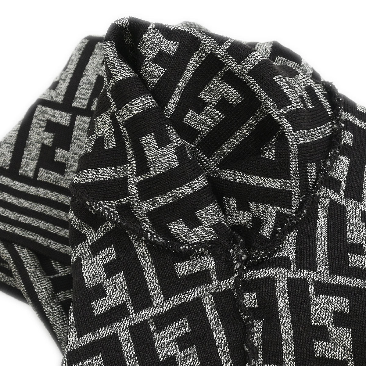 Fendi Top Polo Shirt Zucca Dark Brown - Image 9