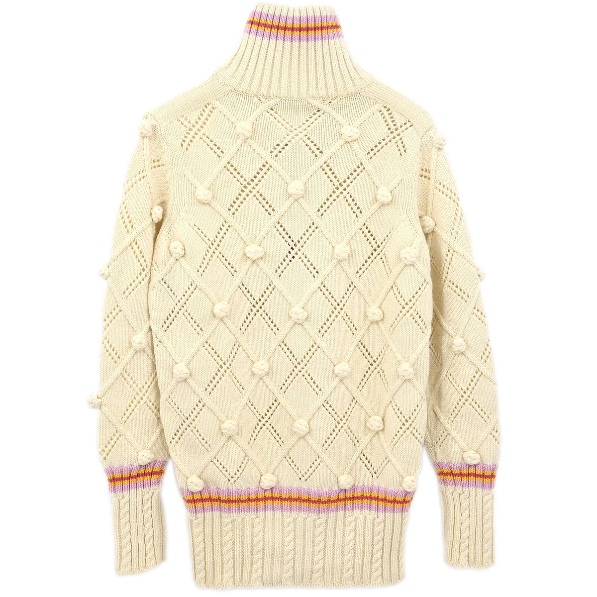 Christian Dior 2004 Sweater Knit Top White #36 - Image 2