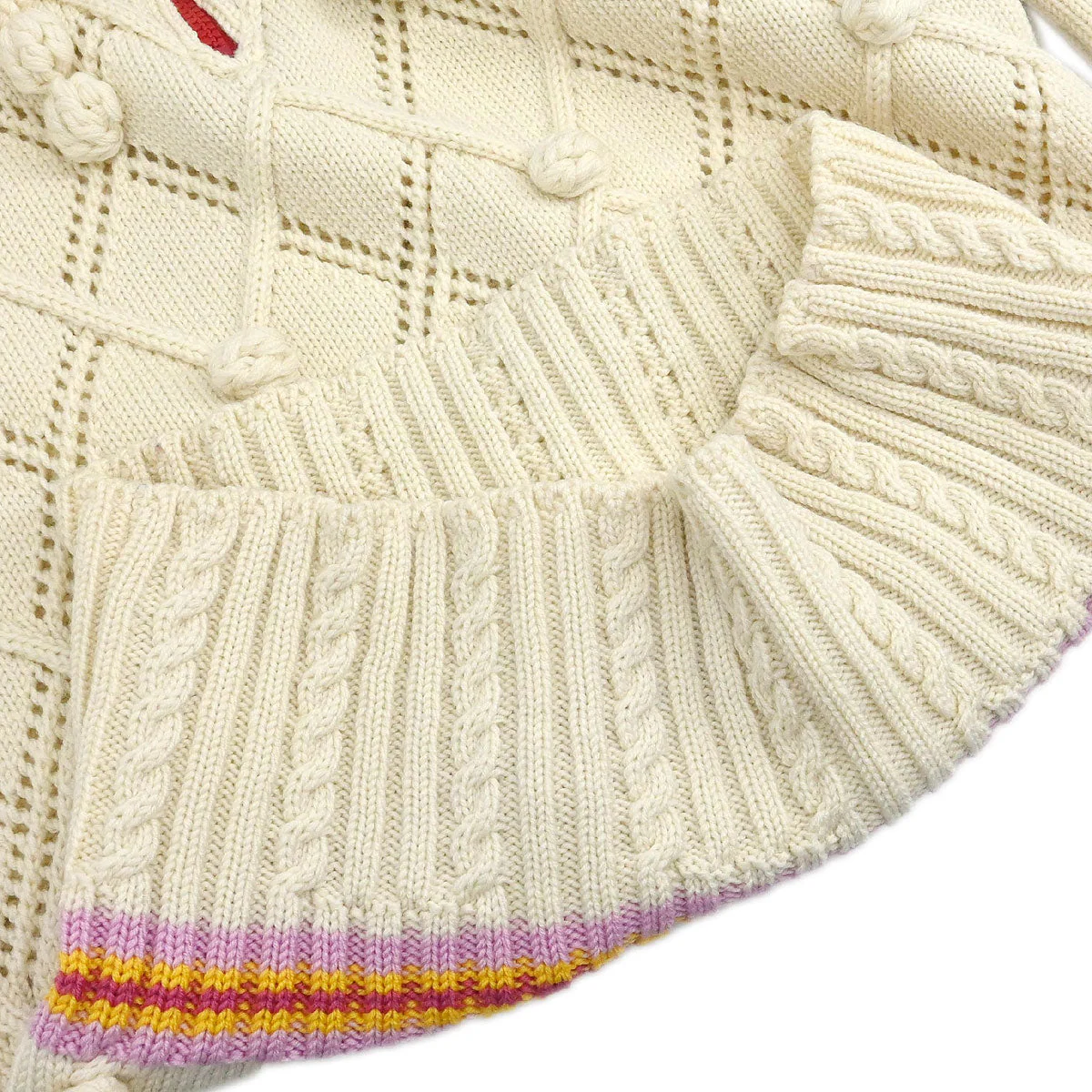 Christian Dior 2004 Sweater Knit Top White #36 - Image 7