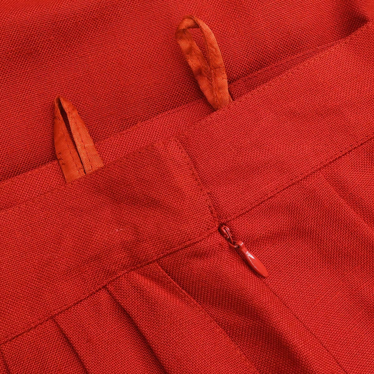 Hermes Setup Suit Jacket Skirt Red #36 - Image 10